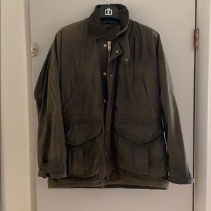 Filson Tin Cloth Field Jacket With Wool Liner